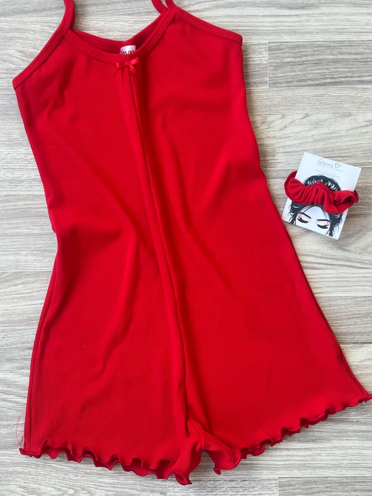 ENTERIZO ROJO UNICOLOR