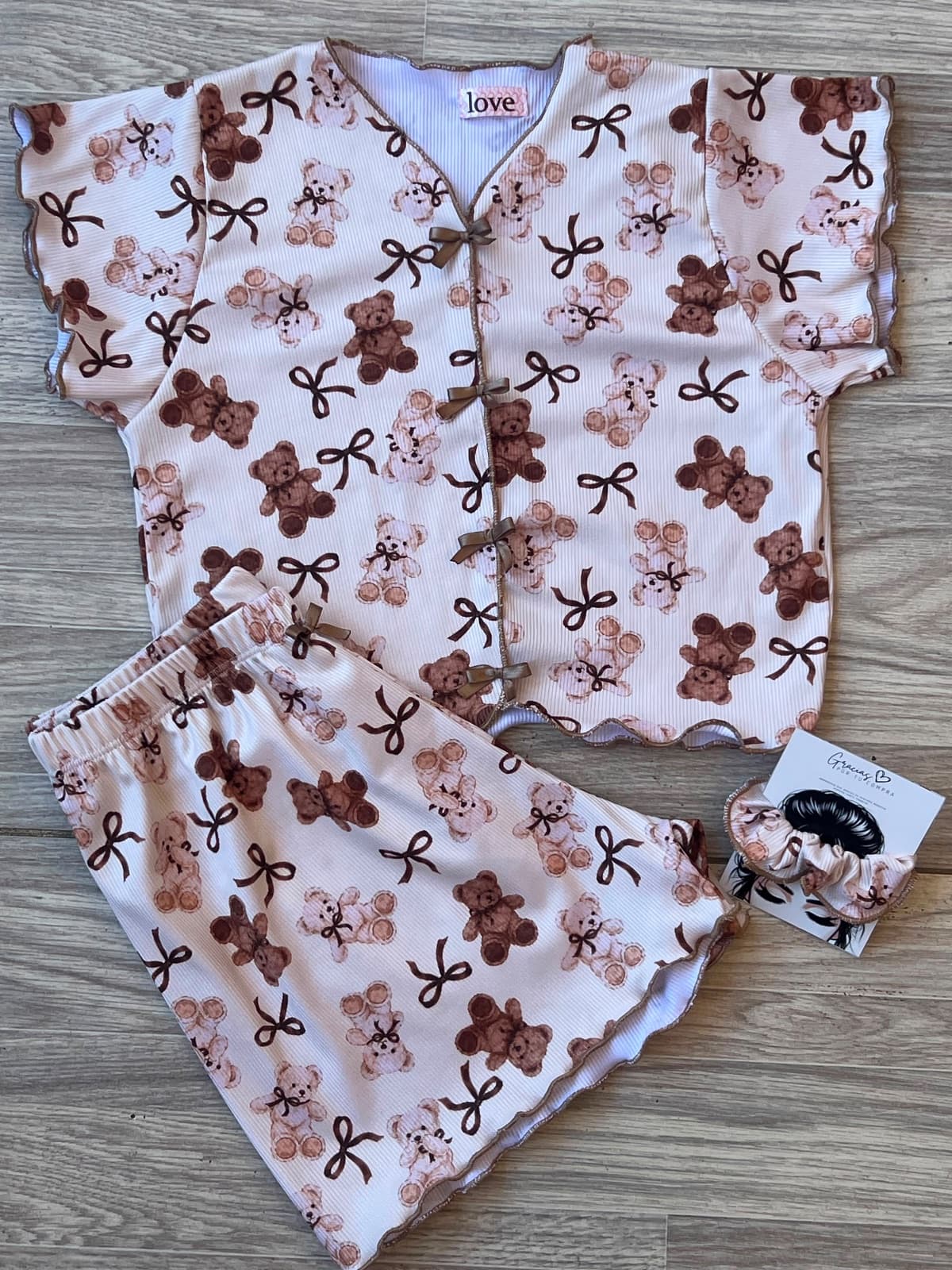 SHORT MANGA OSOS Y MOÑOS