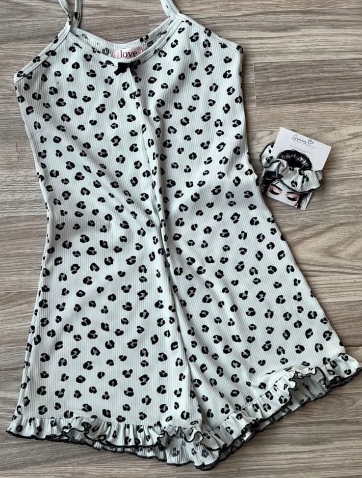 ENTERIZO BOLERO ANIMAL PRINT